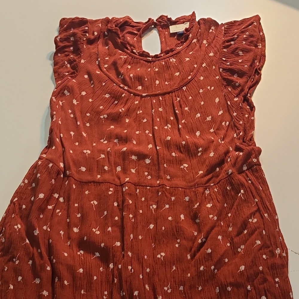 Universal Thread Rust Sleeveless Dress
